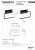 Wieszak na papier toaletowy czarny mat EASY 163112220 Bemeta wymiary