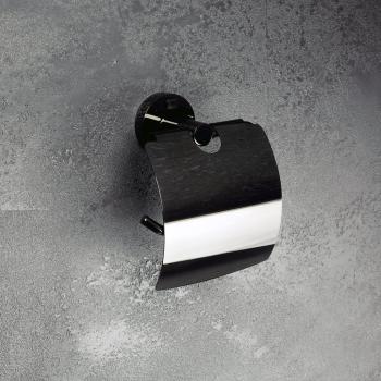 Wieszak na papier toaletowy z pokrywą HEMATIT 159112012 Bemeta ściana