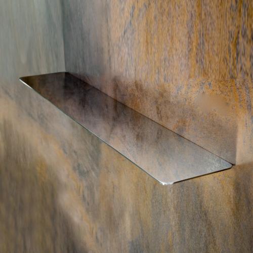 Półka metalowa 60 cm ORGANIC 157102381 Bemeta aranżacja