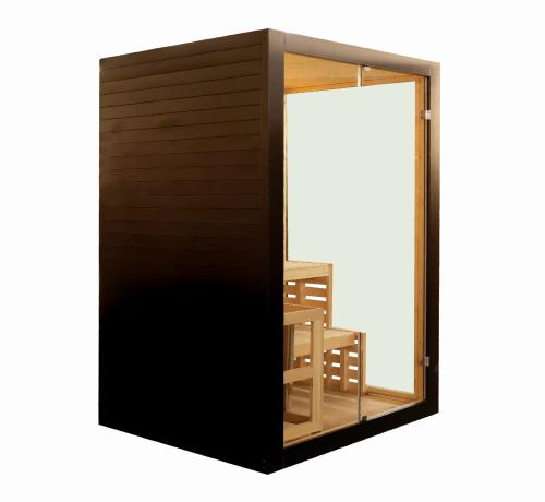 PANORAMA BLACK 130 x 120 x 200 cm J61130 Sanotechnik