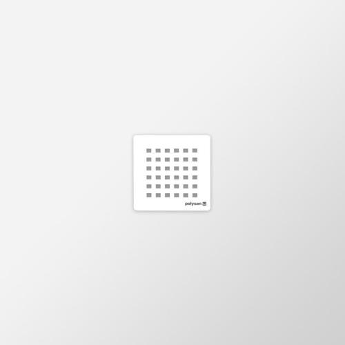 Brodzik prysznicowy kwadratowy kompozytowy 80 x 80 cm biały FLEXIA 72941 Polysan