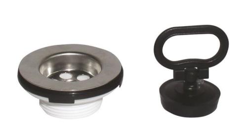 Sitko spustowe umywalkowe korek z uchem 155.120.0 Bruckner