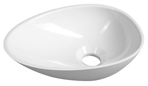 Umywalka nablatowa kompozytowa 32 x 22 cm KEA biała KE320 Sapho
