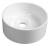 Umywalka nablatowa kompozytowa okrągła 25 cm SANNA biała SA250 Sapho