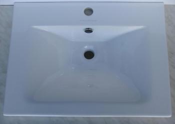 Umywalka ceramiczna meblowa 61 x 46 cm K950 Sanotechnik z góry