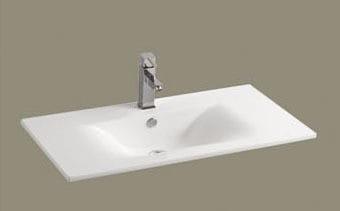 Umywalka ceramiczna meblowa 61 x 46 cm K950 Sanotechnik wizualizacja