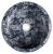 Umywalka nablatowa ceramiczna okrągła fi 41 cm PRIORI niebieskie kwiaty PI038 Sapho z góry