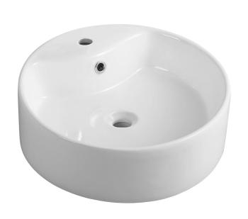 Umywalka nablatowa ceramiczna 40 x 15 cm AQUALINE 49413 Aqualine