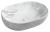 Umywalka nablatowa ceramiczna 59 x 14 x 42 cm DALMA carrara MM417 Sapho