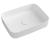Umywalka nablatowa ceramiczna 50 x 36 cm INFINITY RECTANGLE biała matowa 10NF65050-2L ISVEA