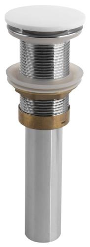 Korek do umywalek bez przelewu 5/4" rockstone biały mat WN721 Sapho  cały