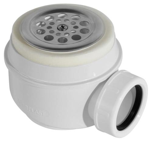 Syfon do brodzika z metalowym sitkiem A46 średnica 60 mm Alcaplast