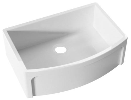 Zlewozmywak ceramiczny DEVON 76 x 53 cm 544101 Sapho