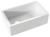 Zlewozmywak ceramiczny ESSEX 76 x 45,6 cm biały 541101 Kerasan