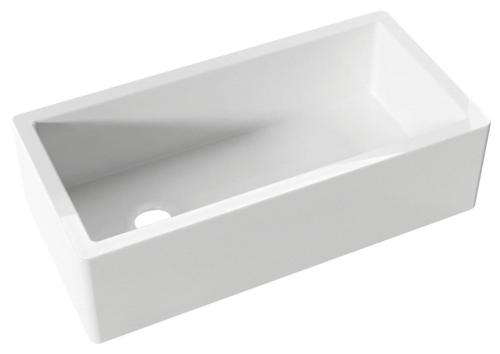 Zlewozmywak ceramiczny ESSEX 91 x 45,6 cm biały 541201 Kerasan