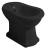 Bidet stojący z otworem na baterię RETRO 38,5 x 60 cm czarny matowy 102031 Kerasan