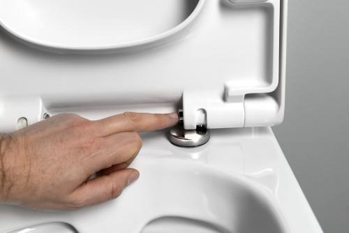 Deska WC BEHRENS Soft Close biała 301.125.4 Bruckner  wypinanie
