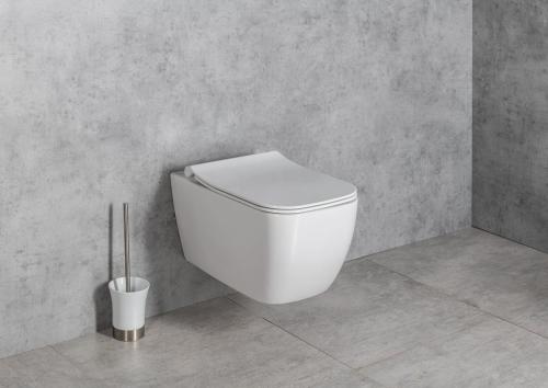 Deska WC slim VEA Easy Take Soft Close biała 40Z80200I-S ISVEA wizualizacja