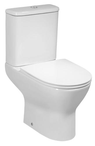 Kompakt WC RIMLESS odpływ poziomy / pionowy DARIO biały 201.431.4 BRUCKNER