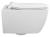 Miska WC podwieszana Rimless VEA 34,5 x 52 cm biały 10VA02001 ISVEA bokiem