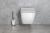 Miska WC podwieszana Rimless VEA 34,5 x 52 cm biały 10VA02001 ISVEA wiszace