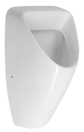 Pisuar ceramiczny SCHWARN zasilanie tylne odpływ tylny biały 201.701.4 BRUCKNER