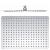 Deszczownica prysznicowa SLIM 40 x 30 cm stal nierdzewna MS585 Sapho