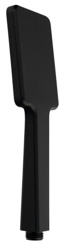 Słuchawka prysznicowa 1 - funkcyjna 258 mm ABS / czarna SK776 Sapho bok