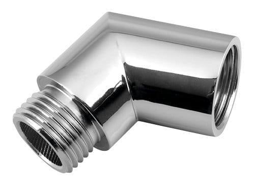 Kolanko słuchawki 1/2" mosiądz / chrom AR069 Sapho bokiem