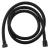 Wąż prysznicowy spiralny 150 cm POWERFLEX czarny matowy FLEX156 Sapho