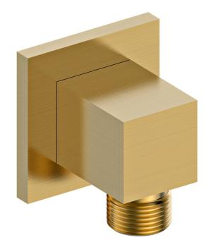 Przyłącze kątowe złote matowe 1205-02GB Sapho