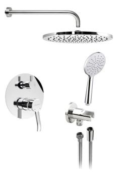 Zestaw prysznicowy LUKA z baterią podtynkową 2 wyjścia chrom LK43-21 Sapho