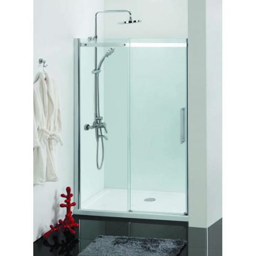 Drzwi prysznicowe do wnęki przesuwne ELEGANCE 117,5 - 118,5 x 195 cm DB120U Sanotechnik