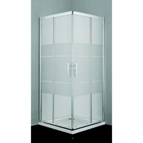 Drzwi prysznicowe przesuwne PRO-LINE sitodruk 77,5 - 79 x 200 cm B80CS Sanotechnik
