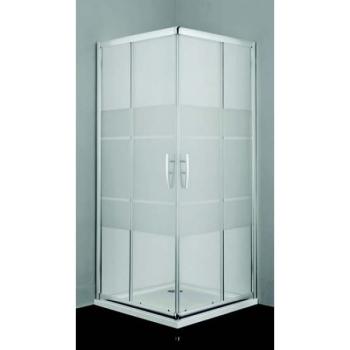 Drzwi prysznicowe przesuwne PRO-LINE sitodruk 87,5 - 89 x 200 cm B90CS Sanotechnik
