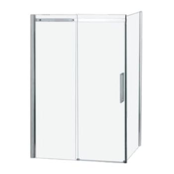 Kabina prysznicowa narożna prostokątna ELEGANCE 120 x 80 x 195 cm drzwi przesuwne DB120UDB80 Sanotechnik