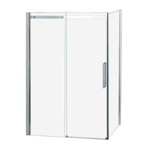 Kabina prysznicowa narożna prostokątna ELEGANCE 120 x 80 x 195 cm drzwi przesuwne DB120UDB80 Sanotechnik