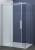 Kabina prysznicowa narożna prostokątna ELEGANCE 140 x 90 x 195 cm drzwi przesuwne N140UH90 Sanotechnik