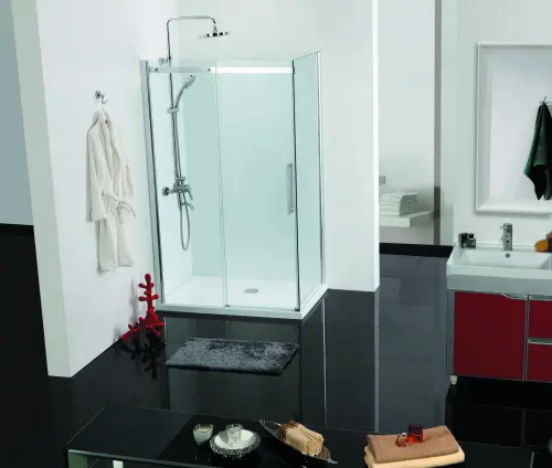 Ścianka prysznicowa ELEGANCE 90 x 195 cm DB90 Sanotechnik kabina
