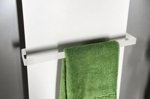 Wieszak na ręcznik 39 cm TABELLA biały mat MI390W Sapho z grzejnikiem