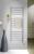 Łazienkowa suszarka elektryczna 600 x 1500 mm chrom 130 W REDONDO ER250V Sapho na ścianie