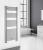 Grzejnik łazienkowy 600 x 1420 mm chrom 541 W prosty ALYA LLR105 Aqualine  wizualizacja