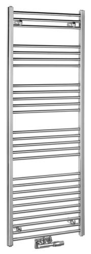 Grzejnik łazienkowy 600 x 1600 mm chrom 548 W podłączenie środkowe ALYA LLS305 Aqualine