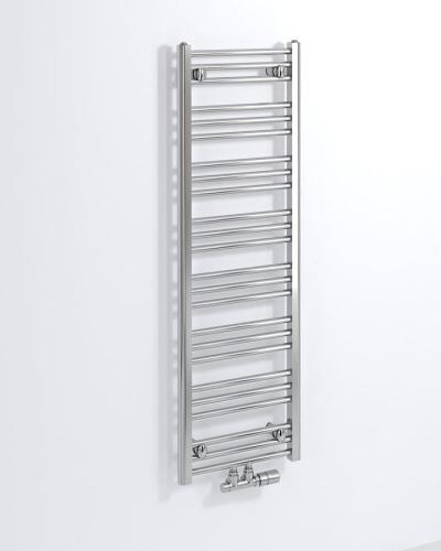 Grzejnik łazienkowy 400 x 1250 mm chrom 307 W ALBRECHT 600.112.1 Bruckner wizualizacja