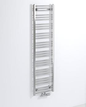 Grzejnik łazienkowy 400 x 1570 mm chrom 385 W ALBRECHT 600.113.1 Bruckner wizualizacja