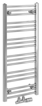 Grzejnik łazienkowy 400 x 930 mm chrom 234 W ALBRECHT 600.111.1 Bruckner