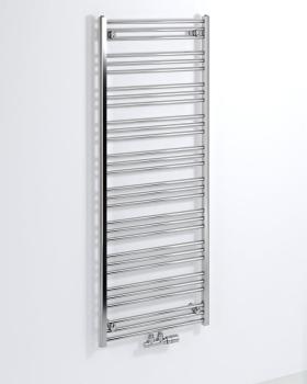 Grzejnik łazienkowy 600 x 1570 mm chrom 536 W ALBRECHT 600.118.1 Bruckner  wizualizacja