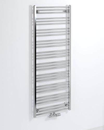 Grzejnik łazienkowy 600 x 1570 mm chrom 536 W ALBRECHT 600.118.1 Bruckner  wizualizacja