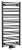 Grzejnik łazienkowy 600 x 1250 mm czarny mat 611 W ALBRECHT 600.117.6 Bruckner