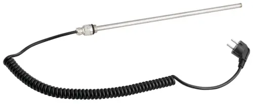 Grzałka elektryczna bez termostatu 300 W kabel spiralny/czarny LT90300B Aqualine